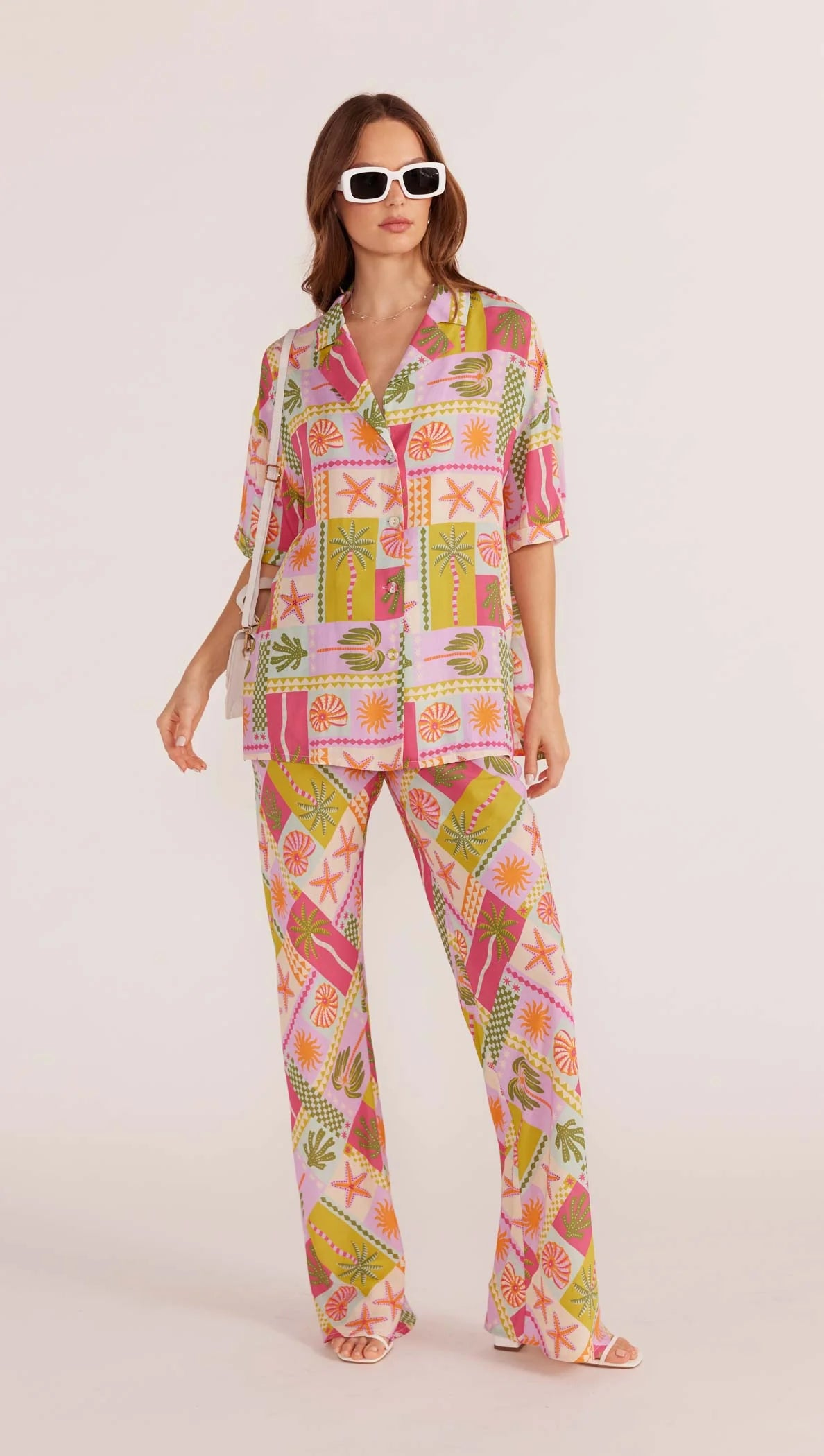 MINKPINK Under The Sea Bias Cut Pant Under The Sea