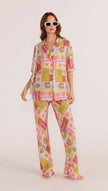 MINKPINK Under The Sea Bias Cut Pant Under The Sea