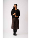 FOIL High Tied Cardi Black