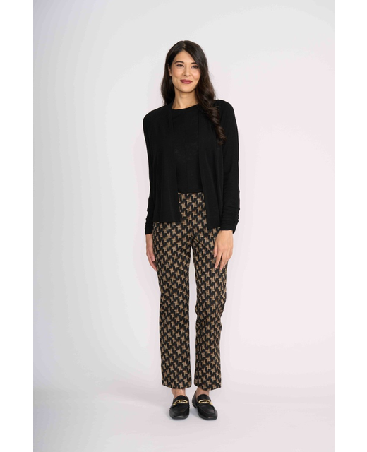 FOIL High Tied Cardi Black