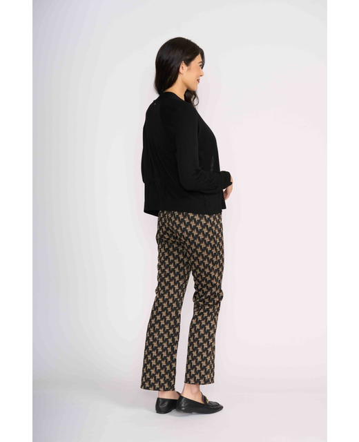 FOIL High Tied Cardi Black