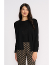 FOIL High Tied Cardi Black