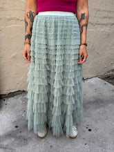 Load image into Gallery viewer, Trio Rouge Beth Tulle Skirt Mint
