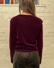 Load image into Gallery viewer, 365 Days Velvet Underground Top Burgundy
