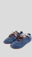 Goodsole 3001 Balance Sneakers Peacock Blue Suede