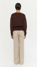 Load image into Gallery viewer, Staple The Label Elvie Zip Knit Chocolate
