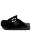 Yokono Tunez 651 Fluffy Mule Black