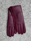 Cinnamon Creations GL031 Faux Leather Glove Burgundy