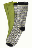 King Louie Gift Box Socks Quentin Posey Green