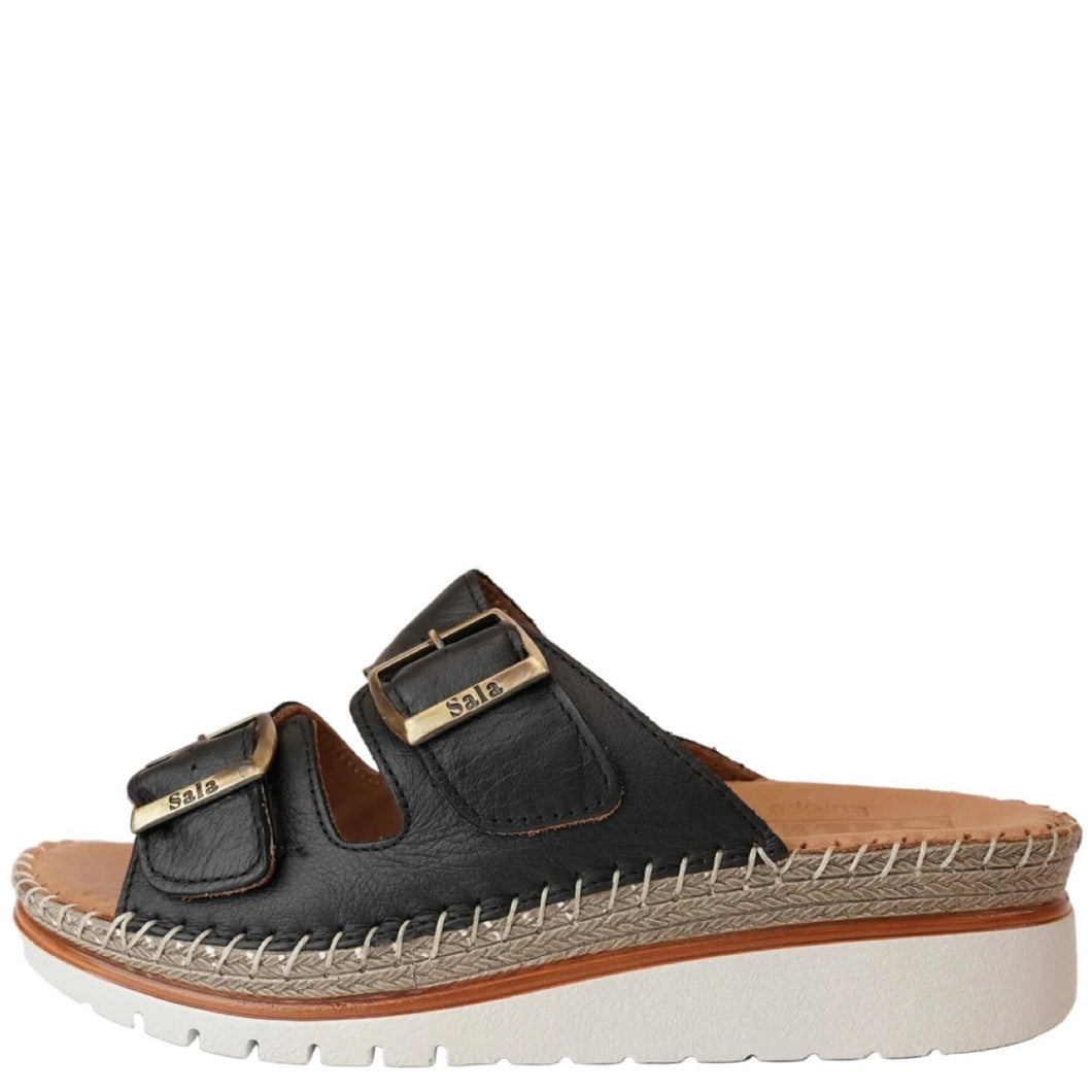 Sala Oasis Black Leather