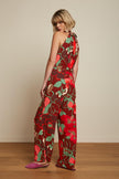 King Louie Marty Halter Jumpsuit Pecan Brown