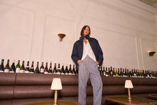 Load image into Gallery viewer, Barry Made Brick Pant Grey Check
