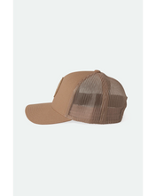 Load image into Gallery viewer, Brixton Crest x MP Mesh Cap Oat Milk

