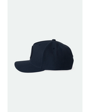 Load image into Gallery viewer, Brixton Crest C MP Snapback Washed Navy
