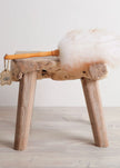 Auskin Long Wool Sheepskin Duster Sunset 30cm