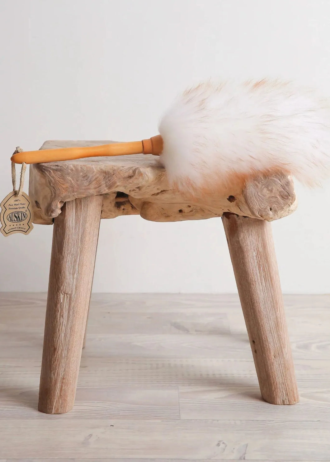 Auskin Long Wool Sheepskin Duster Sunset 30cm