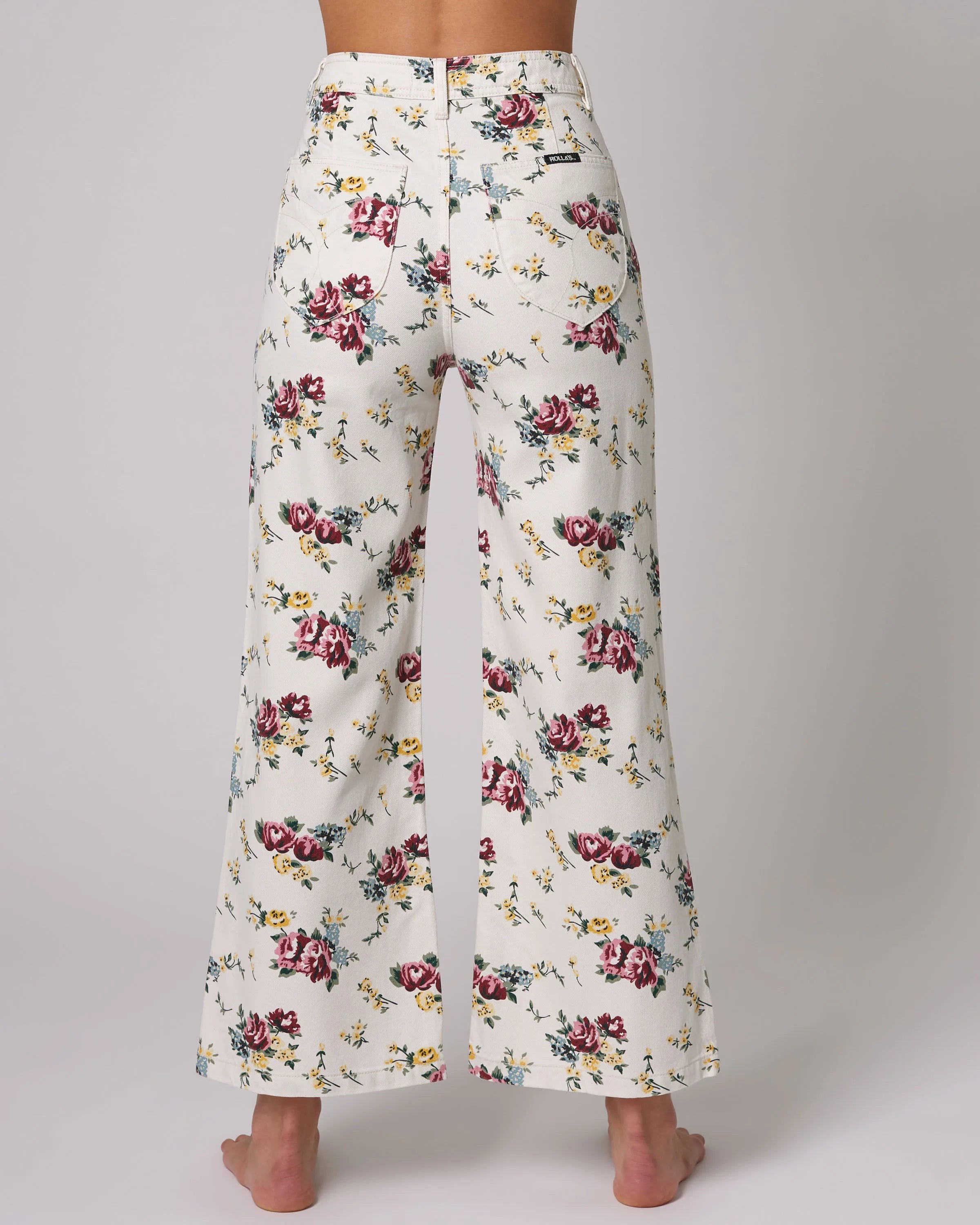 Rolla's Sailor Pant Floral Cream