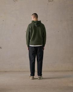 McTavish Apres Knit Hoodie Dark Green