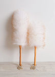 Auskin Long Wool Sheepskin Duster Sunset 30cm