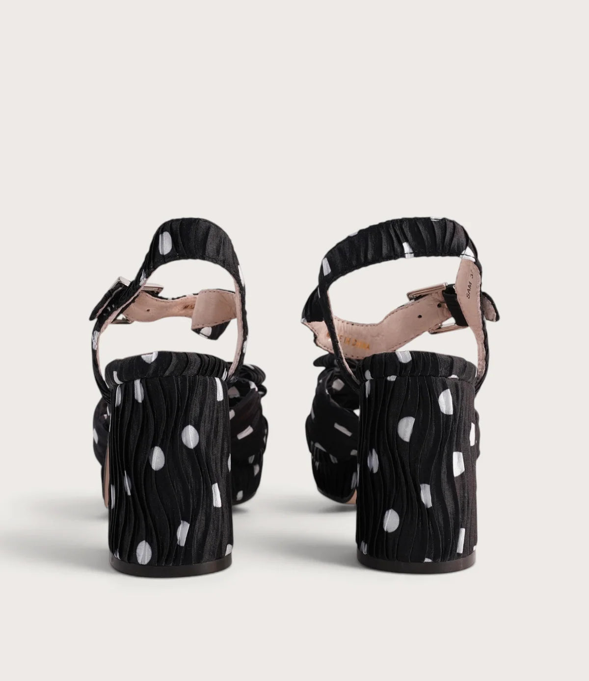 Bresley Sam Platform Heels Black Spot
