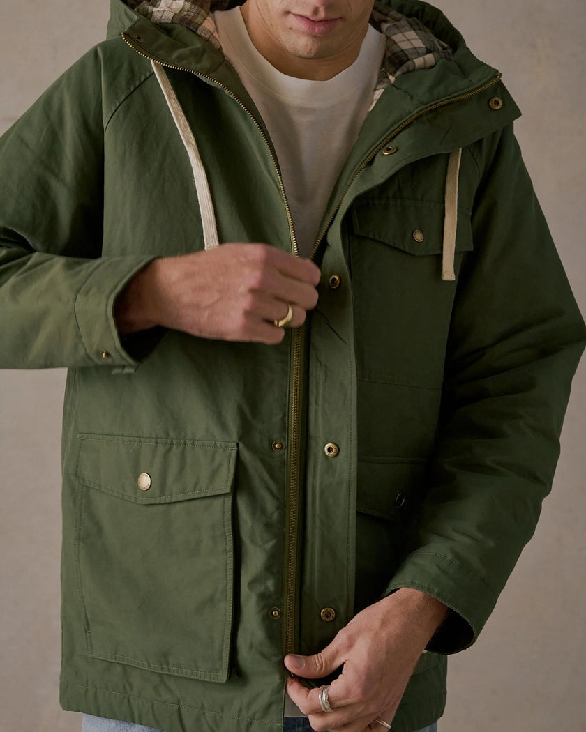 McTavish Waxed Jacket Green