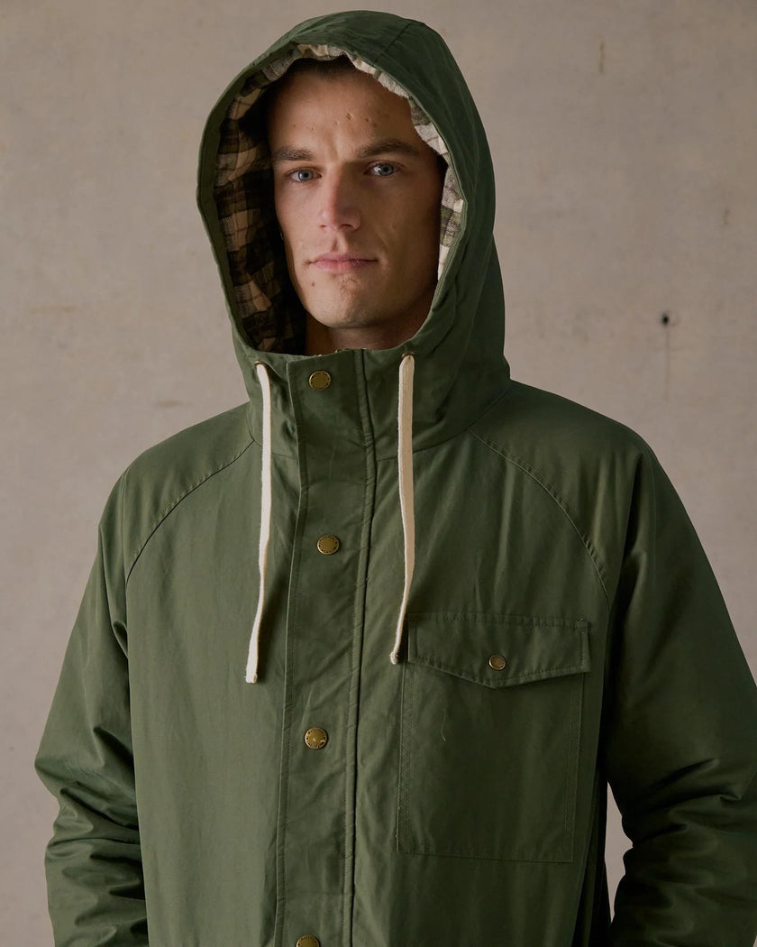 McTavish Waxed Jacket Green