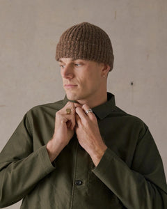 McTavish Skully Beanie Dark Tan