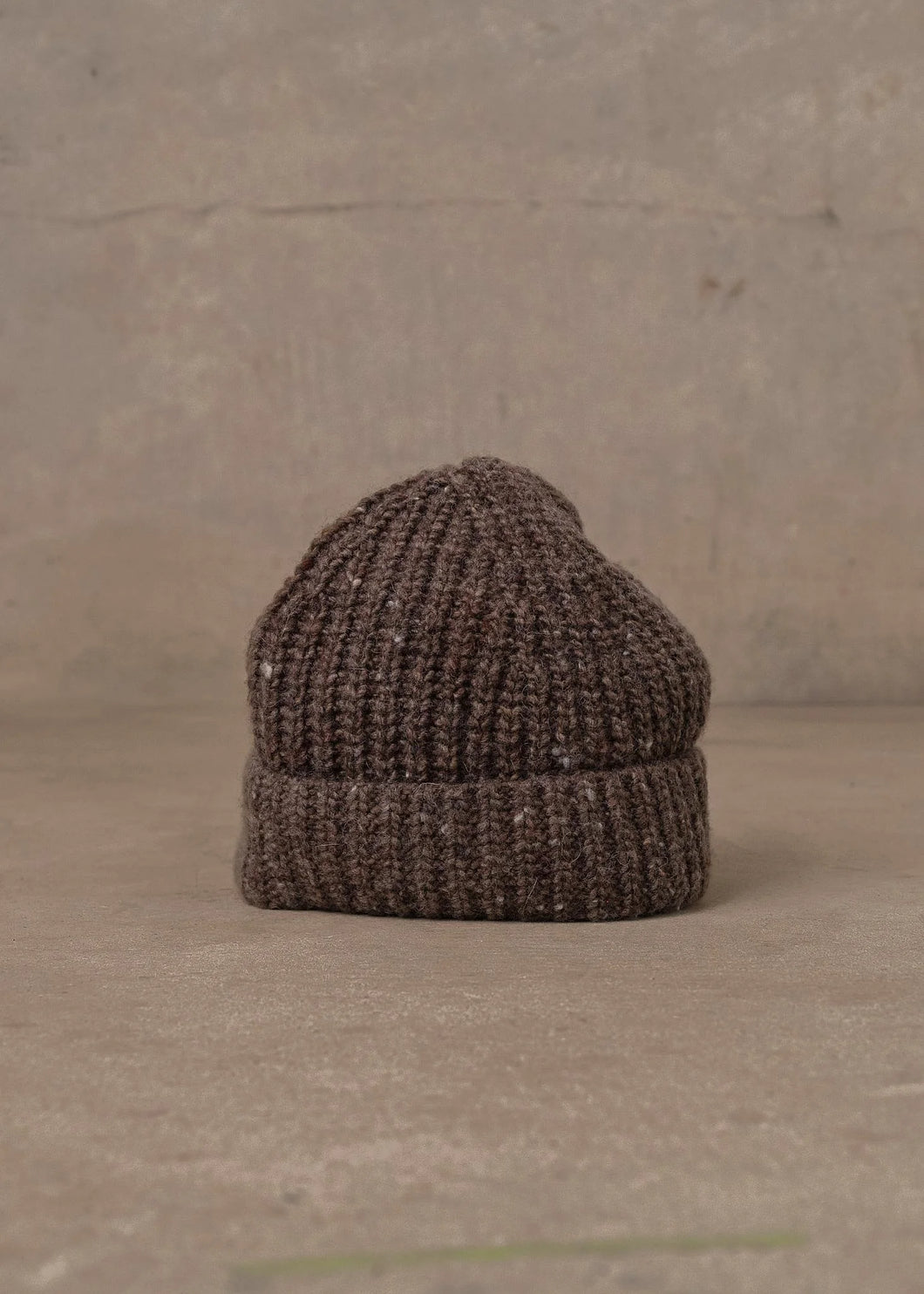 McTavish Skully Beanie Dark Tan