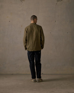 McTavish Patio Check Overshirt Brown Multi
