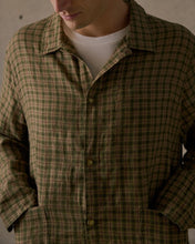 Load image into Gallery viewer, McTavish Patio Check Overshirt Brown Multi
