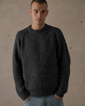 Load image into Gallery viewer, McTavish Fisherman Knit Charcoal
