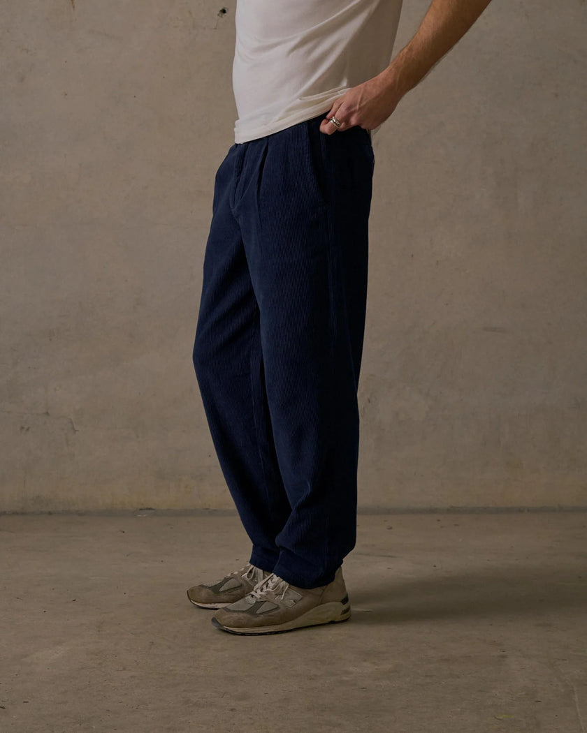 McTavish Classic Cord Pants Blue