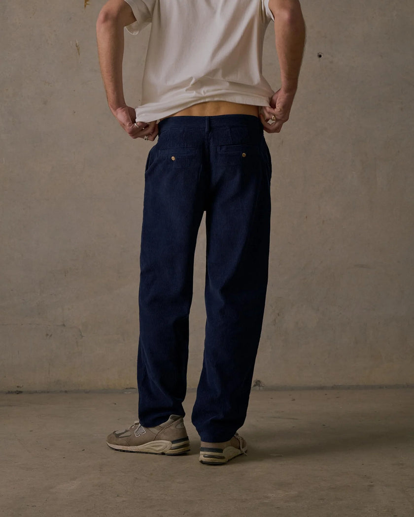 McTavish Classic Cord Pants Blue