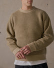 McTavish Merino Cable Knit Brown Multi