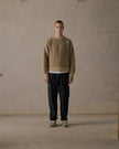 McTavish Merino Cable Knit Brown Multi