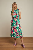 King Louie Ellie Dress Aqua Green