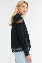 Load image into Gallery viewer, 365 Days Victoria Blouse Licorice
