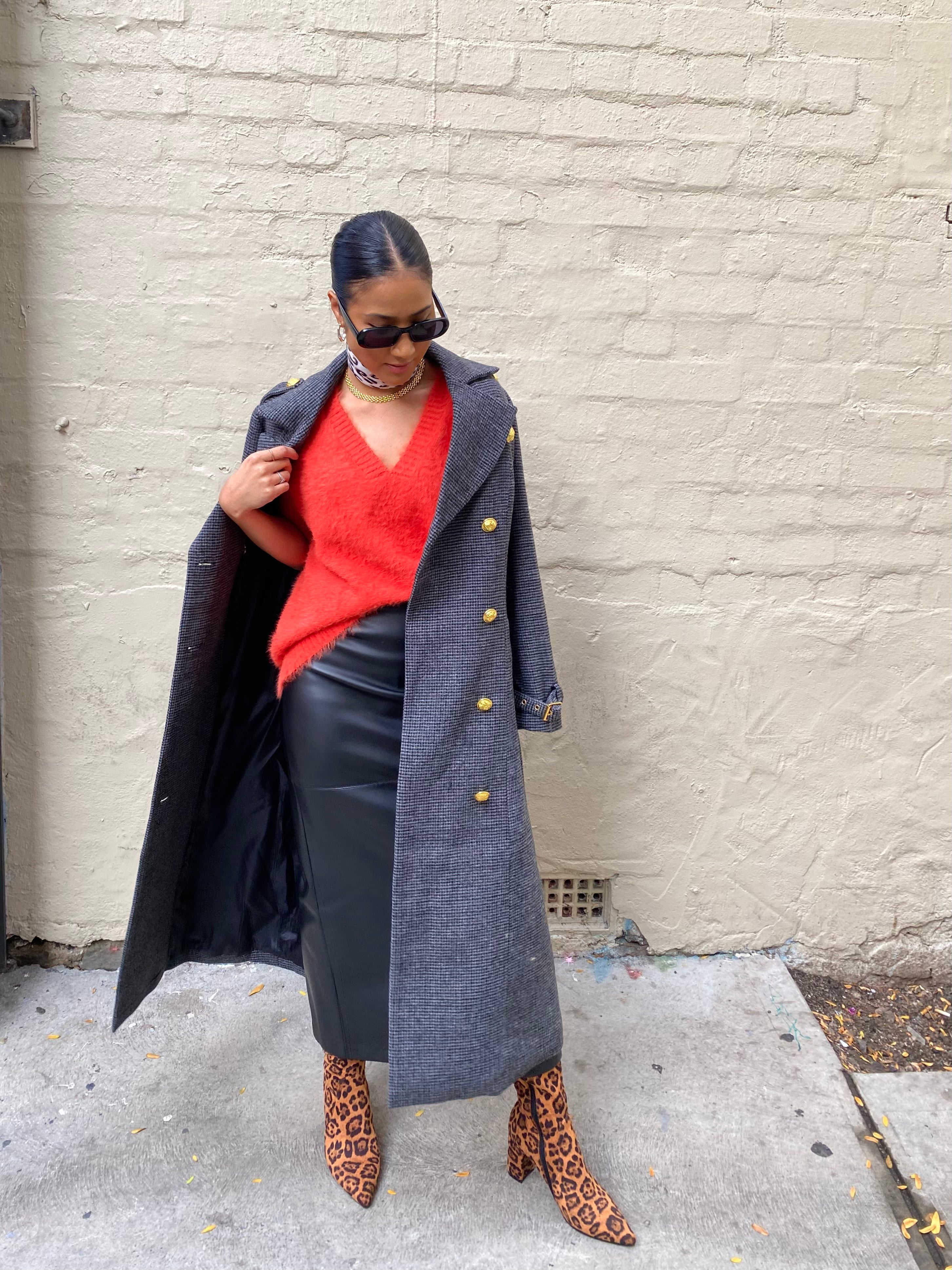 DEA The Label Bella Wool Coat Grey