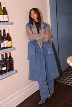 Load image into Gallery viewer, Barry Made Holmsen Trench Denim Check
