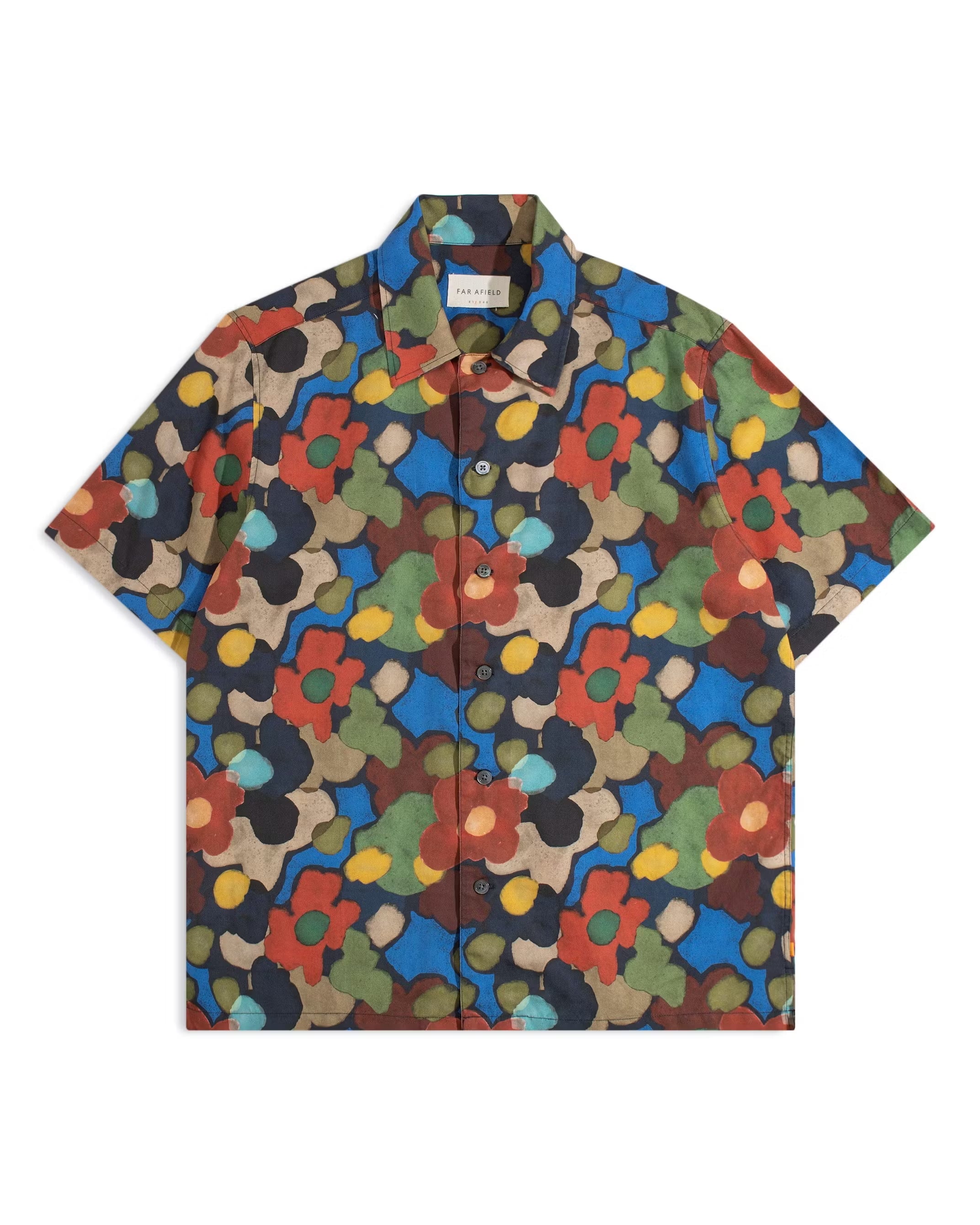 Far Afield Busey Shirt Yami Floral Red/Multi