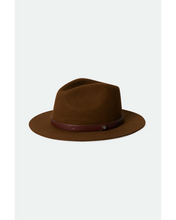 Load image into Gallery viewer, Brixton Messer Fedora Coffee
