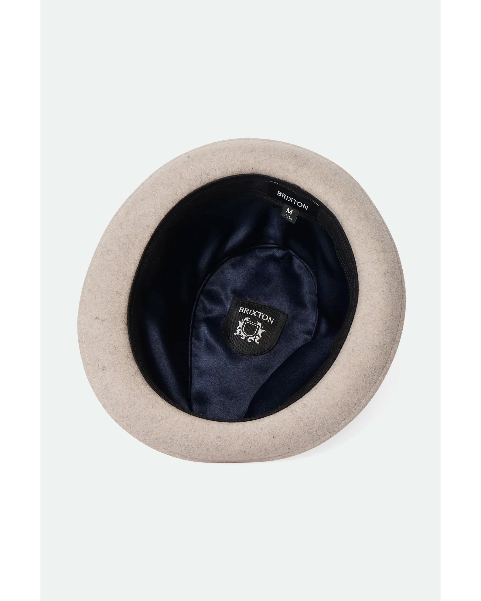 Brixton Gain Fedora Hat Oatmeal