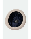 Brixton Gain Fedora Hat Oatmeal