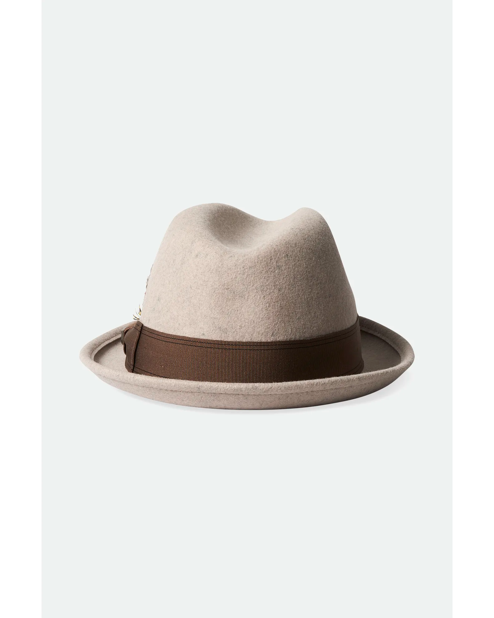 Brixton Gain Fedora Hat Oatmeal