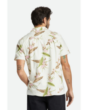Load image into Gallery viewer, Brixton Charter Shirt S/S Off White/Dark Earth
