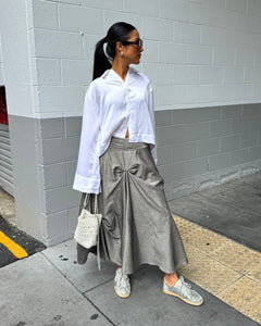 M. A. Dainty Lizette Shirt White