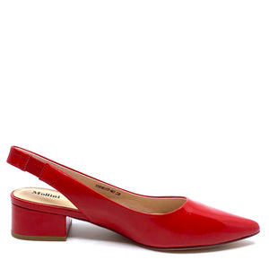 Mollini Themust Red Patent Leather