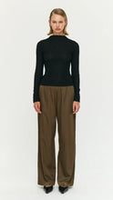 Load image into Gallery viewer, Staple The Label Drew High Neck Top Black
