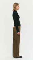 Staple The Label Drew High Neck Top Black