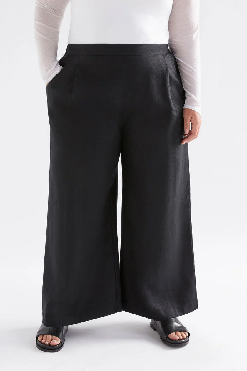 Elk Ilona Linen Pant Black